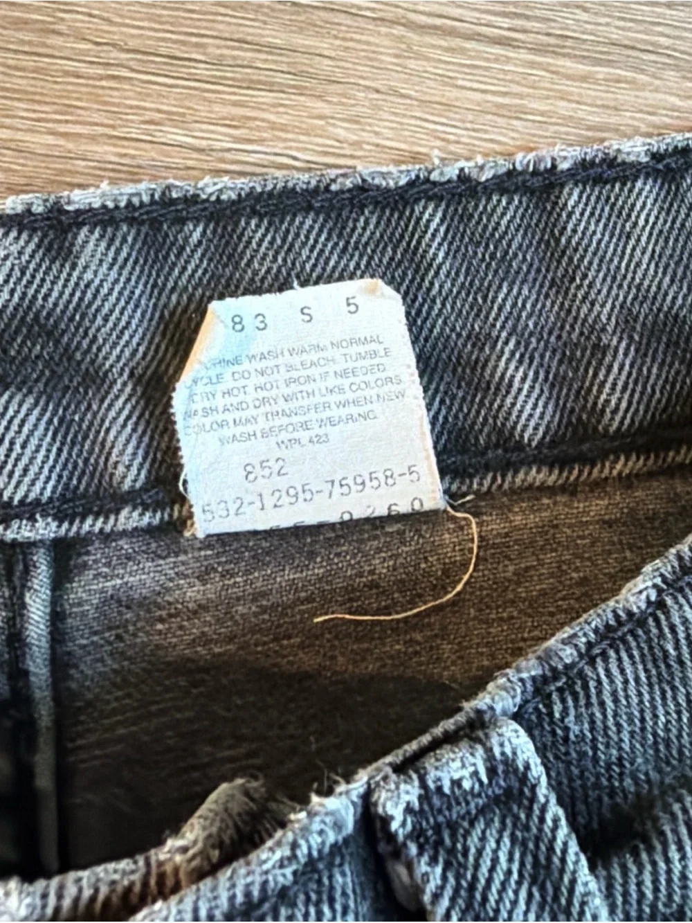 VTG 90s Made In USA Levi’s 555 Men’s Jeans Relaxed Fit Straight Leg 28x30 Faded
